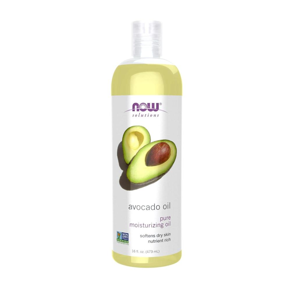 imageNOW Foods Solutions Avocado Oil 100 Pure Moisturizing Oil Nutrient Rich and Hydrating 4Ounce16 Fl Oz Pack of 1