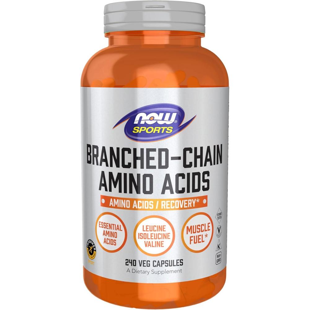 imageNOW Foods Sports Nutrition Branched Chain Amino Acid Powder with Leucine Isoleucine and Valine 12Ounce240 Count Pack of 1