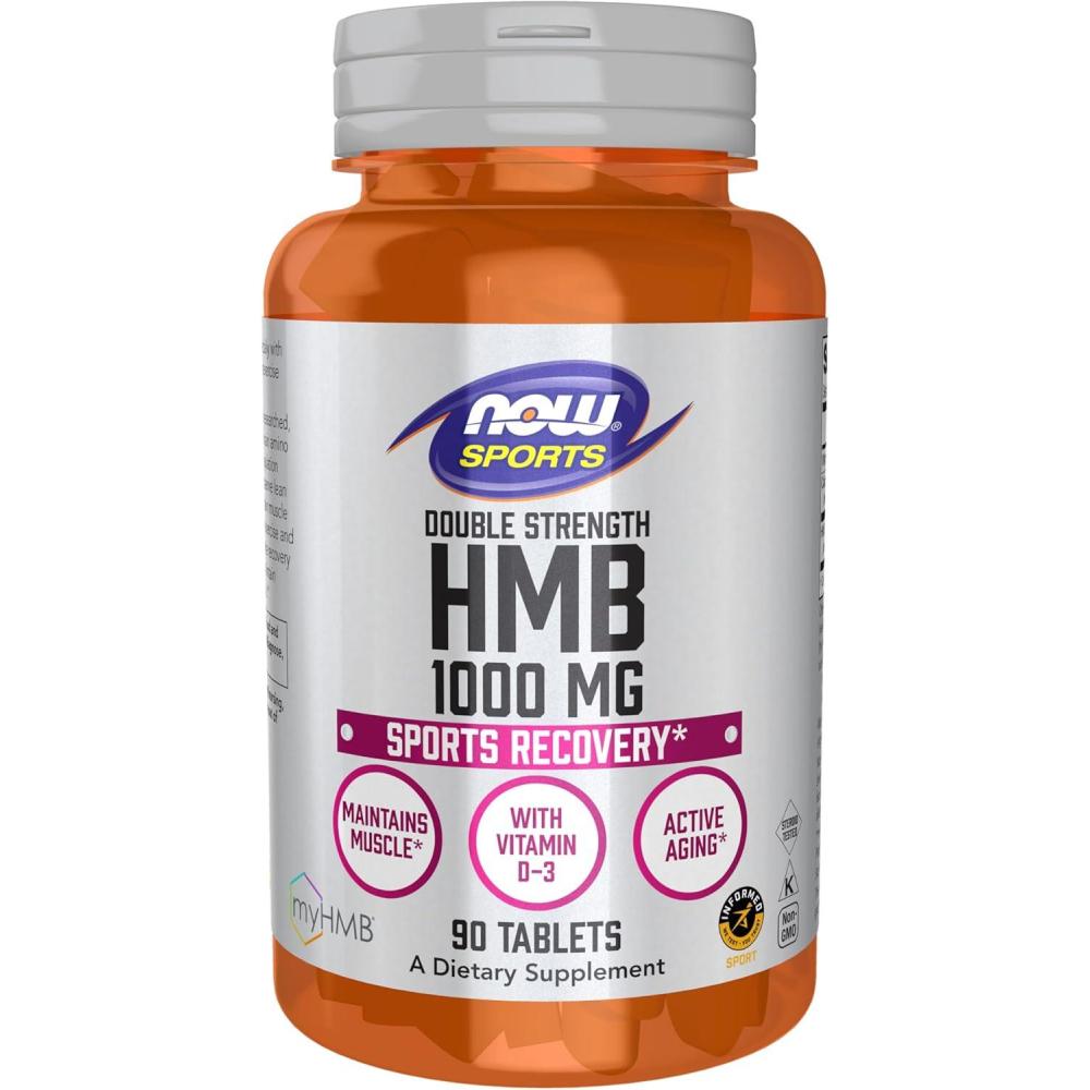 imageNOW Foods Sports Nutrition HMB Hydroxy Methylbutyrate Double Strength 1000 mg 90 Tablets