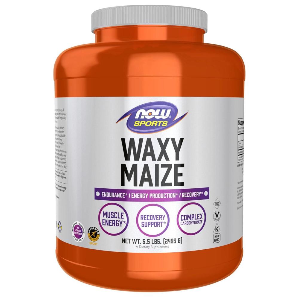 imageNOW Foods Sports Nutrition Waxy Maize Powder EnduranceEnergy ProductionRecovery 55Pound