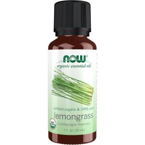 NOW Essential Oils, Take A Zen Ten Roll On, Non-GMO Project Verified, Relaxing Blend, Steam Distilled, Topical Aromatherapy, 10-mL(Lemongrass)