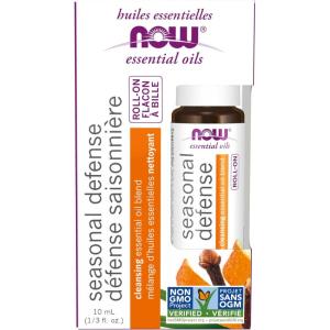 NOW Essential Oils, Take A Zen Ten Roll On, Non-GMO Project Verified, Relaxing Blend, Steam Distilled, Topical Aromatherapy, 10-mL(Sweet & Camphoraceous)