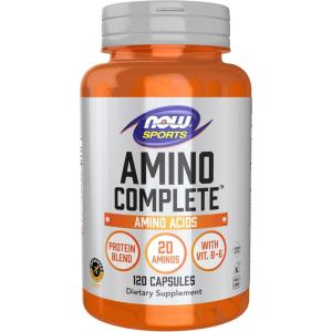 NOW Foods Sports, Amino Complete, 360 Veg Capsules(120 Count (Pack of 1))