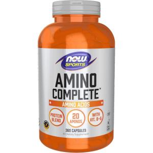 NOW Foods Sports, Amino Complete, 360 Veg Capsules(360 Count (Pack of 1))