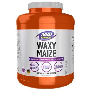 NOW Foods Sports Nutrition, Waxy Maize Powder, Endurance*/Energy Production*/Recovery*, 5.5-Pound