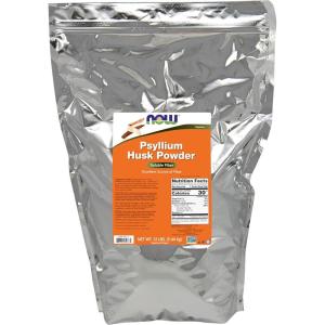 NOW Foods Supplements, Psyllium Husk Powder, Non-GMO Project Verified, Soluble Fiber, 24-Ounce(12 Pound (Pack of 1))