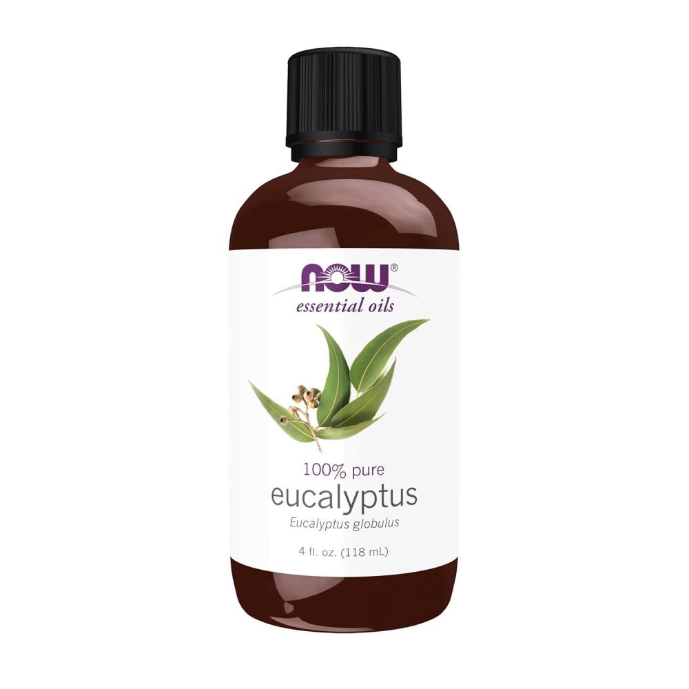 imageNOW Essential Oils Eucalyptus Oil Clarifying Aromatherapy Scent Steam Distilled 100 Pure Vegan Child Resistant Cap 4Ounce4 Fl Oz Pack of 1