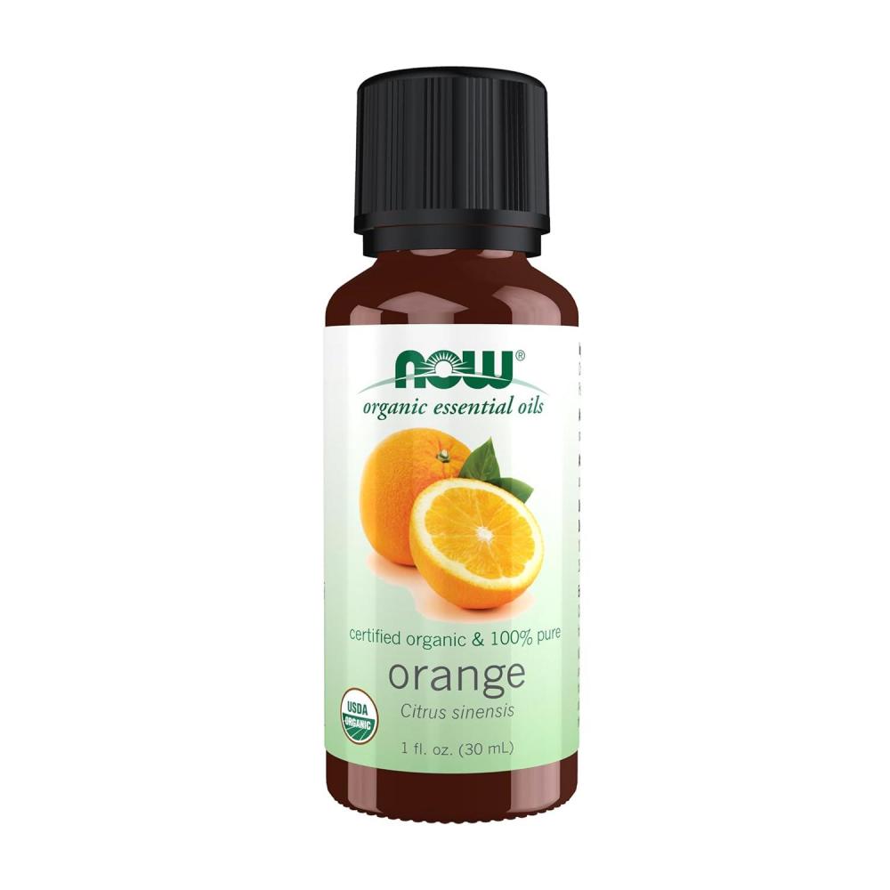 imageNOW Essential Oils Organic Orange Oil Uplifting Aromatherapy Scent Cold Pressed 100 Pure Vegan Child Resistant Cap 1Ounce1 Fl Oz Pack of 1