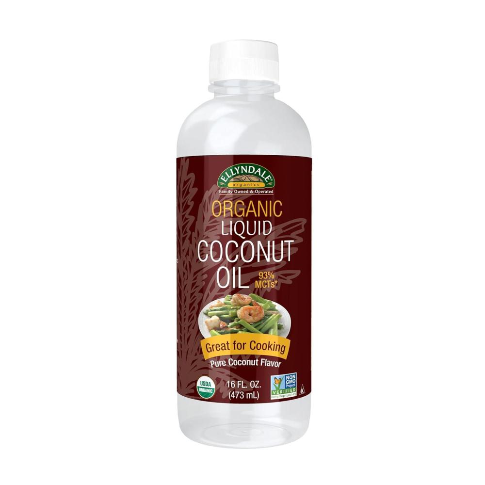 imageNOW Foods Liquid Coconut Cooking Oil Pure Coconut Flavor No Trans Fats Certified NonGMO 16Ounce