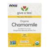 imageNOW Foods Chamomile Tea Comfort in a Cup Relaxing and CaffeineFree NonGMO Premium Unbleached Tea Bags with NoStaples Design 24CountChamomile