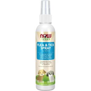 NOW Pet Health, Spray For Dogs, Essential Oil Based, No Deet, 8-Ounce