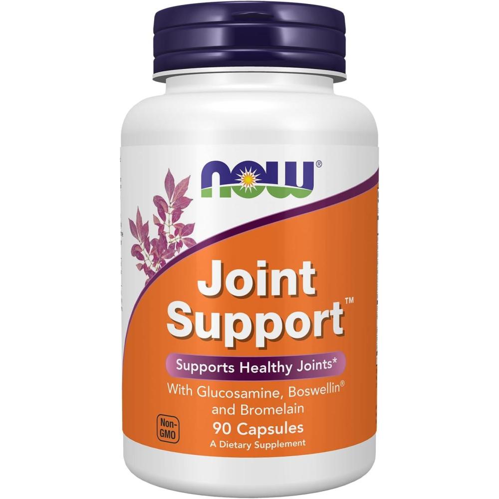 imageNOW Foods Supplements Joint Support with Glucosamine Boswellin and Sea Cucumber 90 Capsules