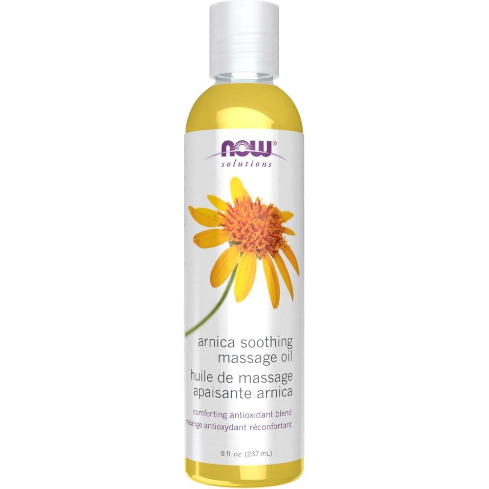 imageNOW Solutions Arnica Soothing Massage Oil Comforting Antioxidant Blend 8OunceArnica