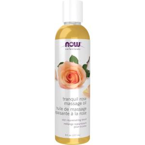 NOW Solutions, Arnica Soothing Massage Oil, Comforting Antioxidant Blend, 8-Ounce(Tranquil Rose)