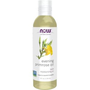 NOW Solutions, Evening Primrose Oil, 100% Pure Moisturizing Oil, with Essential Fatty Acids 4-Ounce(4 Fl Oz (Pack of 1))