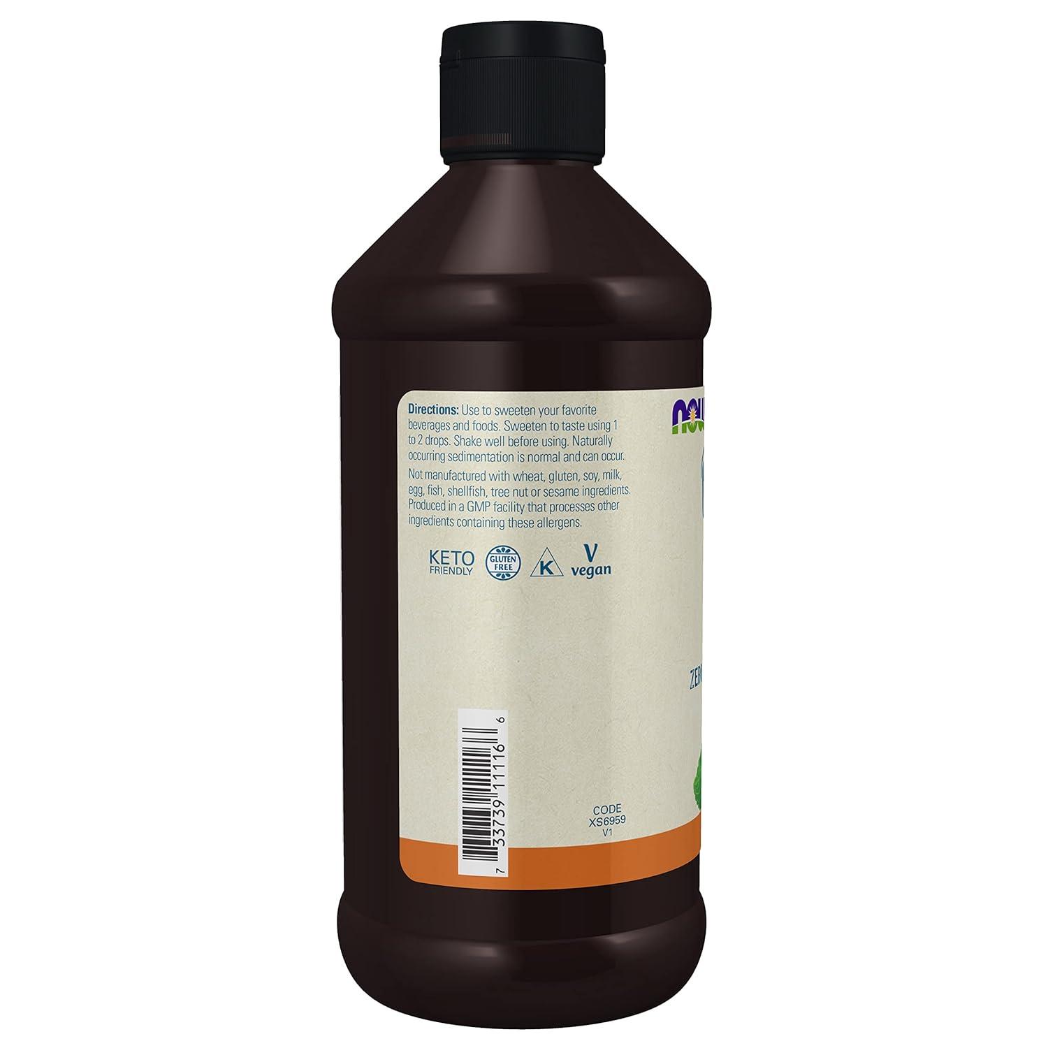 imageNOW Foods BetterStevia Original ZeroCalorie Liquid Sweetener Keto Friendly Suitable for Diabetics No Erythritol 2Ounce16 Fl Oz Pack of 1