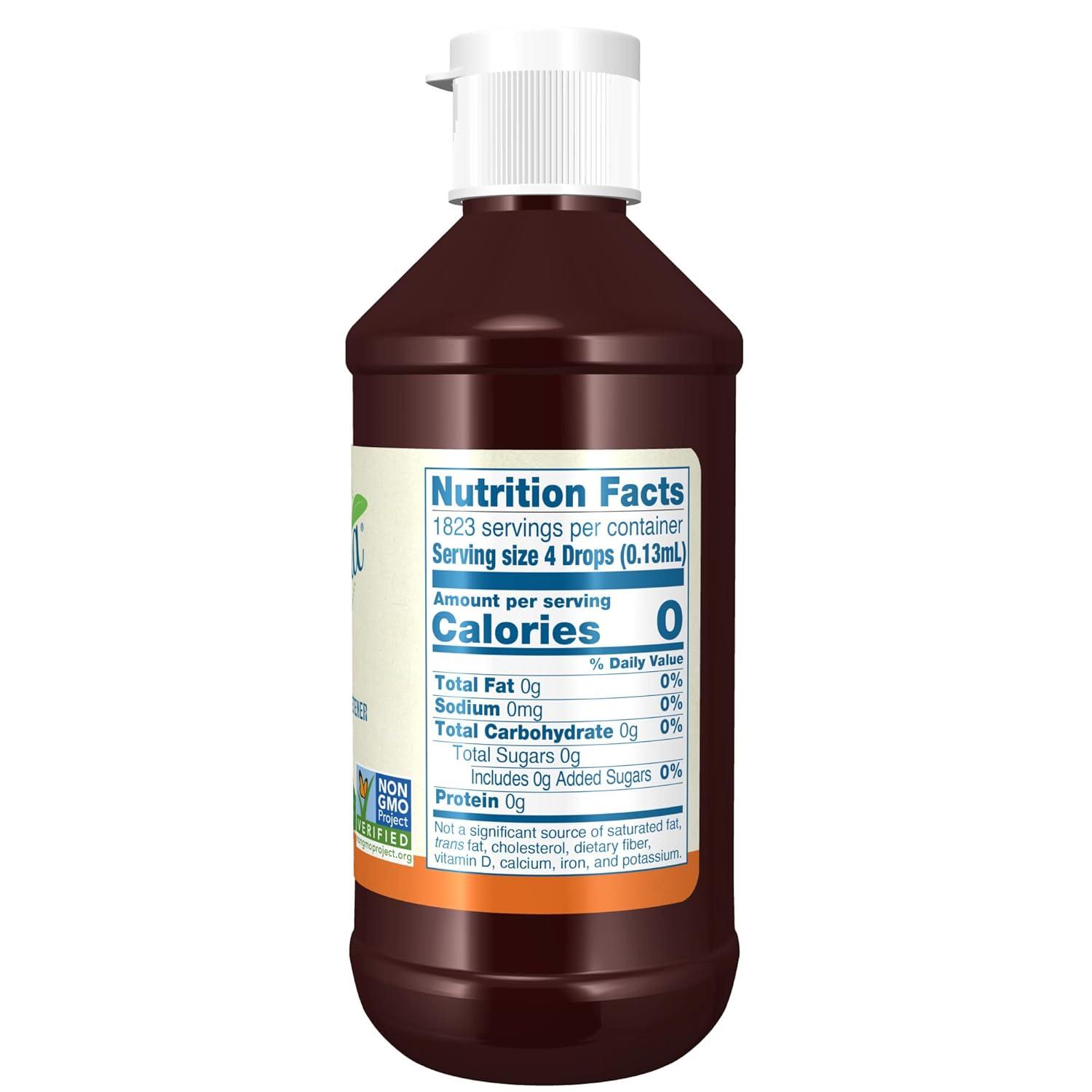 imageNOW Foods BetterStevia Original ZeroCalorie Liquid Sweetener Keto Friendly Suitable for Diabetics No Erythritol 2Ounce8 Ounce Pack of 1