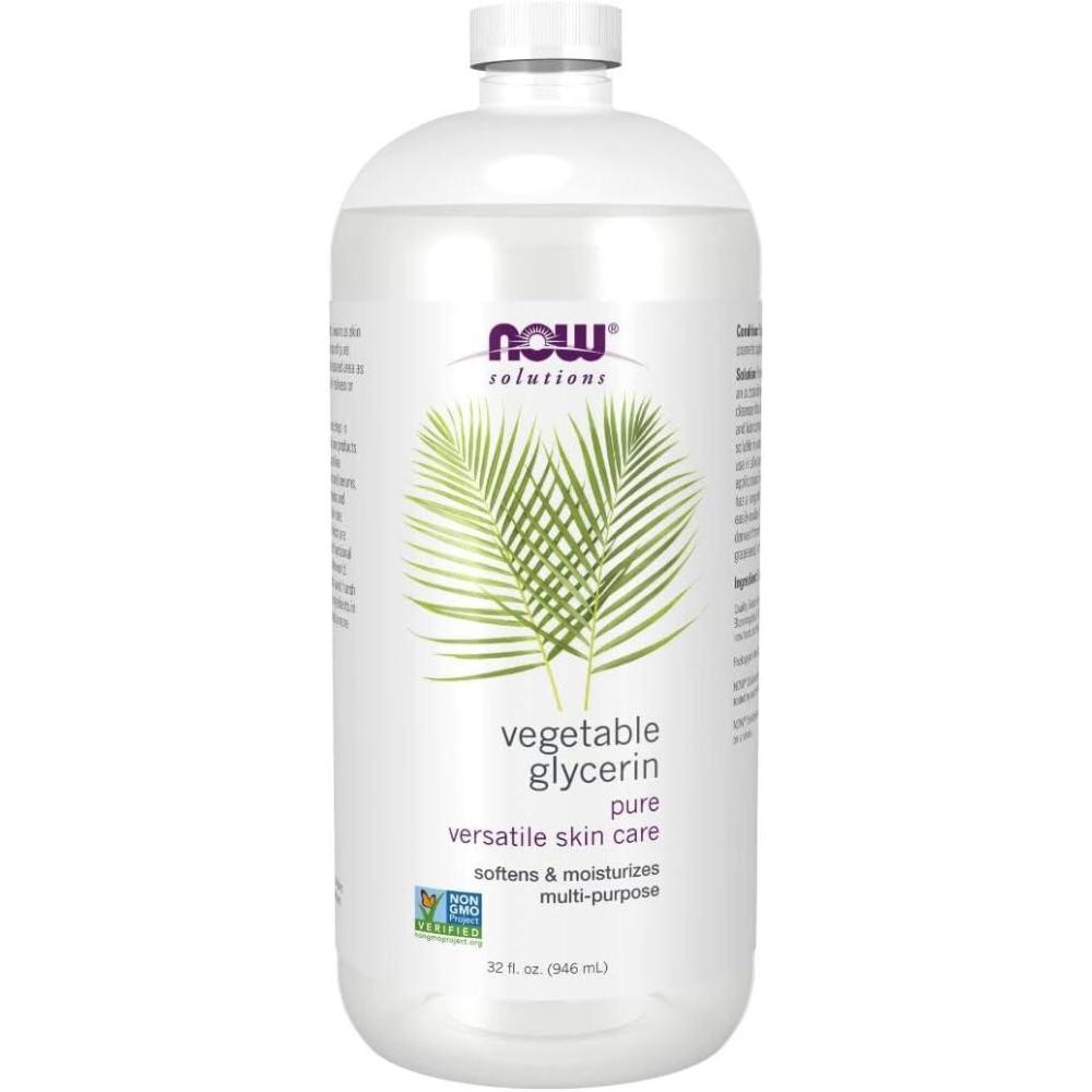 imageNOW Foods Solutions Vegetable Glycerin 100 Pure Versatile Skin Care Softening and Moisturizing 16Ounce32 Fl Oz Pack of 1