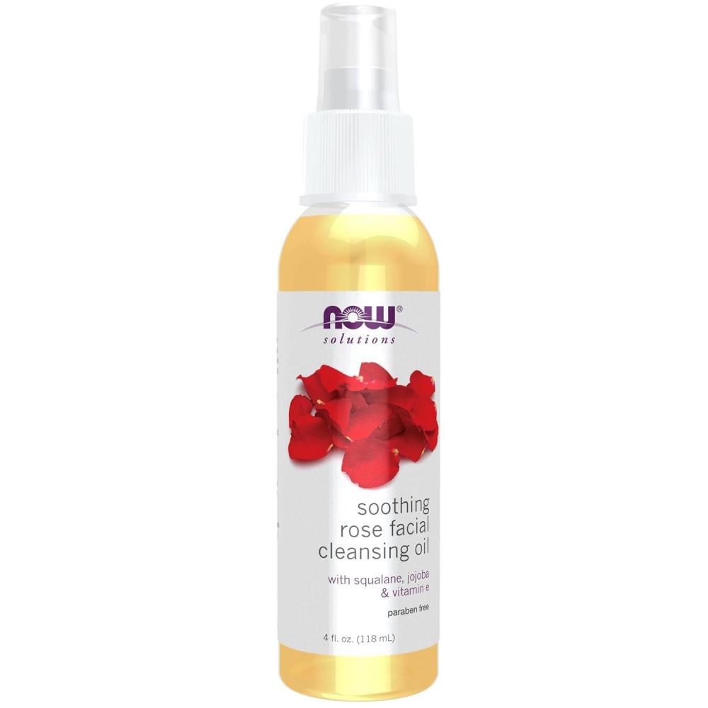 imageNOW Solutions Soothing Rose Facial Cleansing Oil With Jojoba Oil Vitamin E and Rose Absolute 4 Fluid Ounce