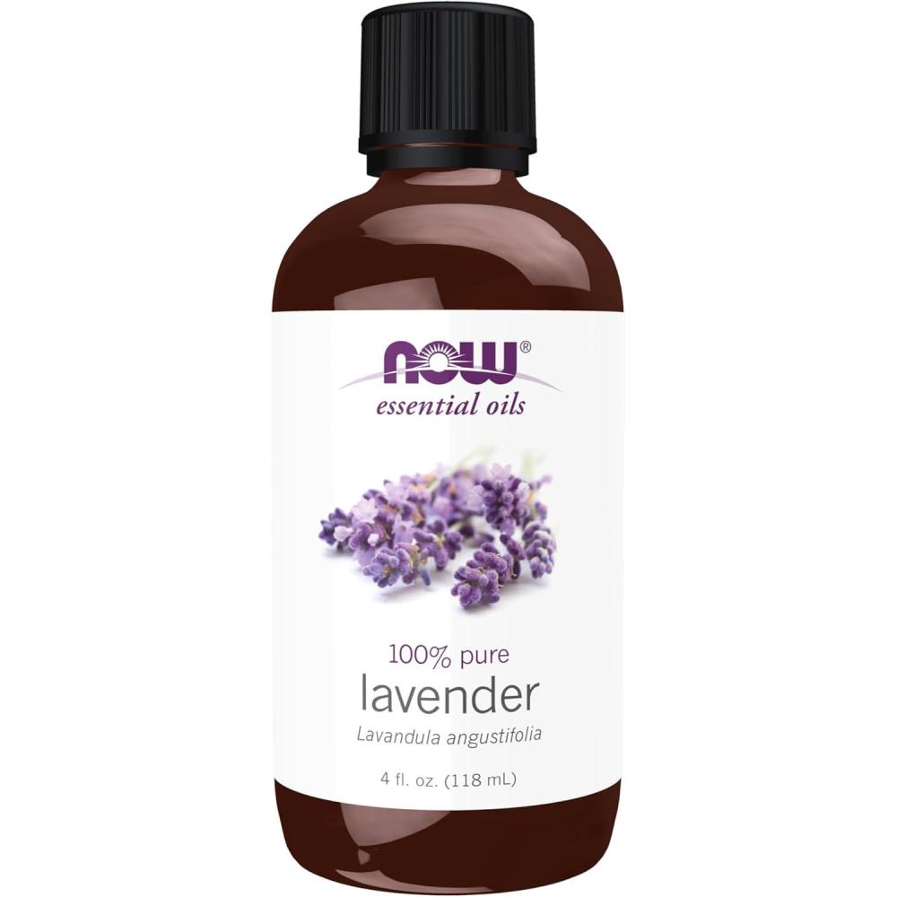 imageNOW Essential Oils Lavender Oil Soothing Aromatherapy Scent Steam Distilled 100 Pure Vegan Child Resistant Cap 4Ounce4 Fl Oz Pack of 1