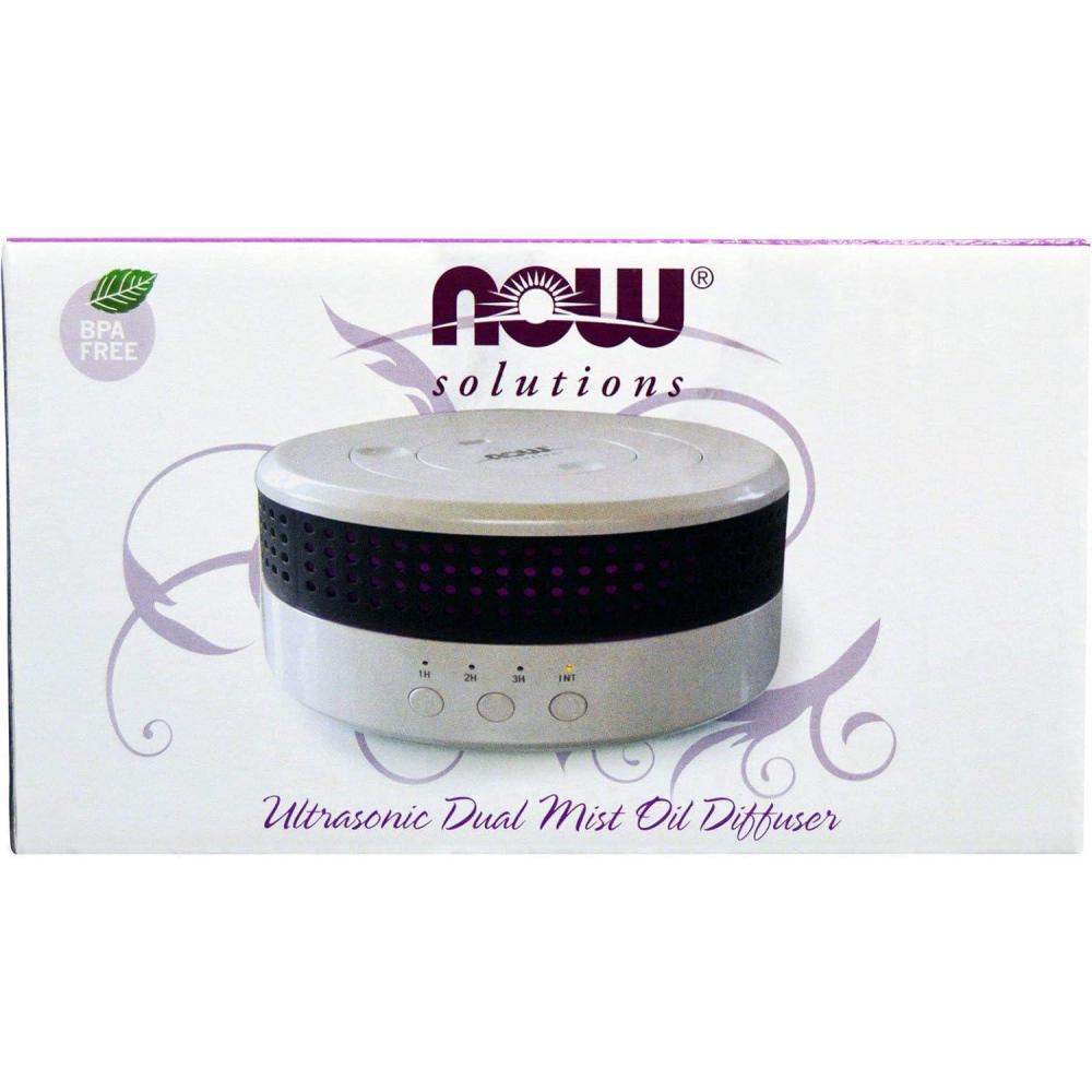 imageNOW Essential Oils Ultrasonic Dual Mist Aromatherapy Oil Diffuser Extremely Quiet Heat Free and Easy to Clean Color Changing LED Diffuser