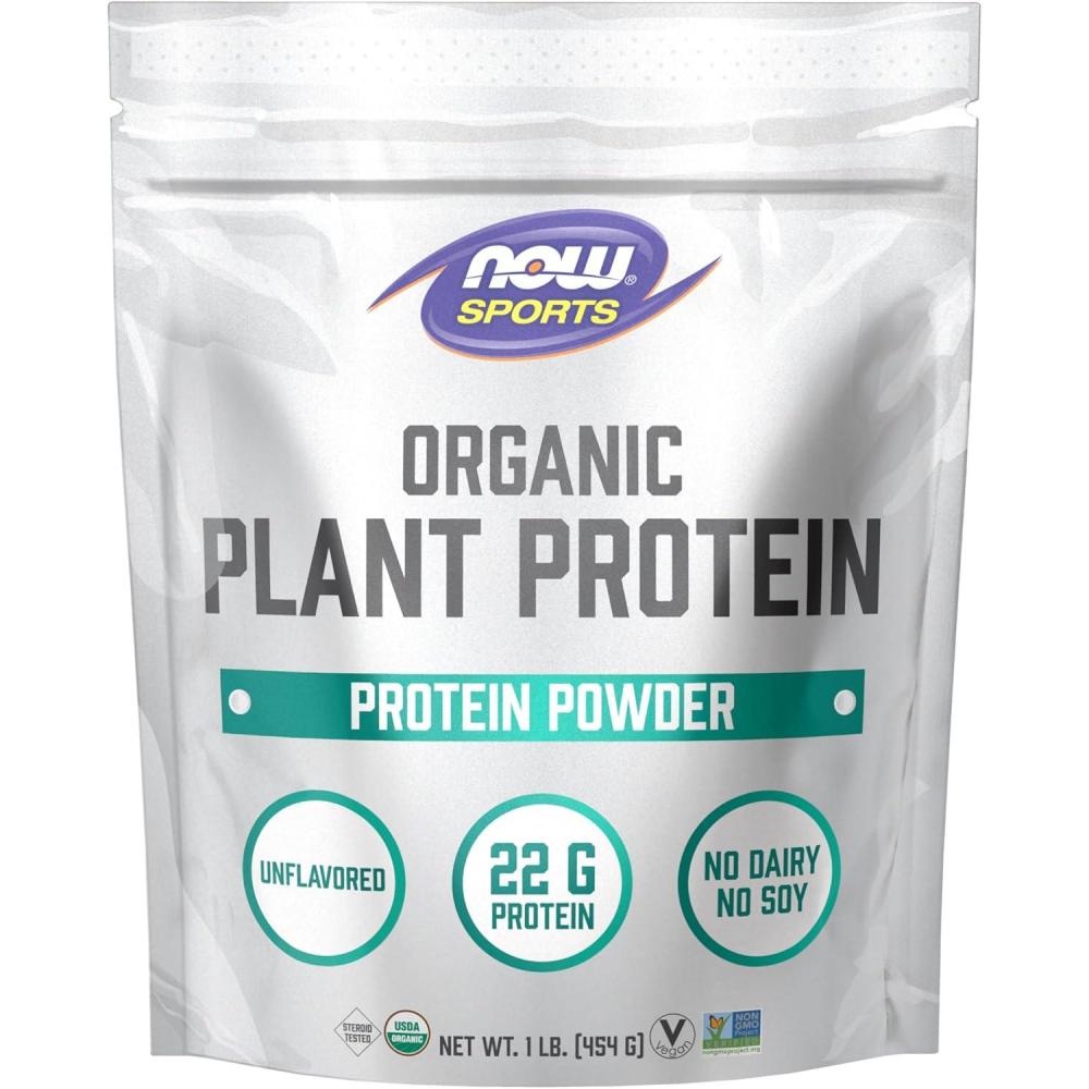 imageNow Sports Barley Rice Protein Powder Unflavored Highly Sustainable 10 Grams Protein 15 lbsUnflavored