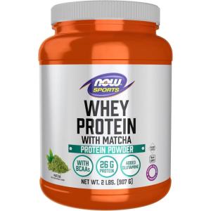 Now Sports, Barley Rice Protein Powder, Unflavored, Highly Sustainable, 10 Grams Protein, 1.5 lbs.(Matcha)