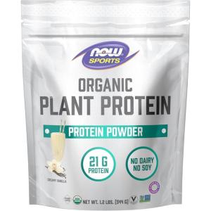 Now Sports, Barley Rice Protein Powder, Unflavored, Highly Sustainable, 10 Grams Protein, 1.5 lbs.(Vanilla)