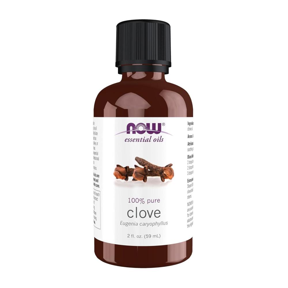 imageNOW Essential Oils Clove Oil Balancing Aromatherapy Scent Steam Distilled 100 Pure Vegan Child Resistant Cap 1Ounce2 Fl Oz Pack of 1