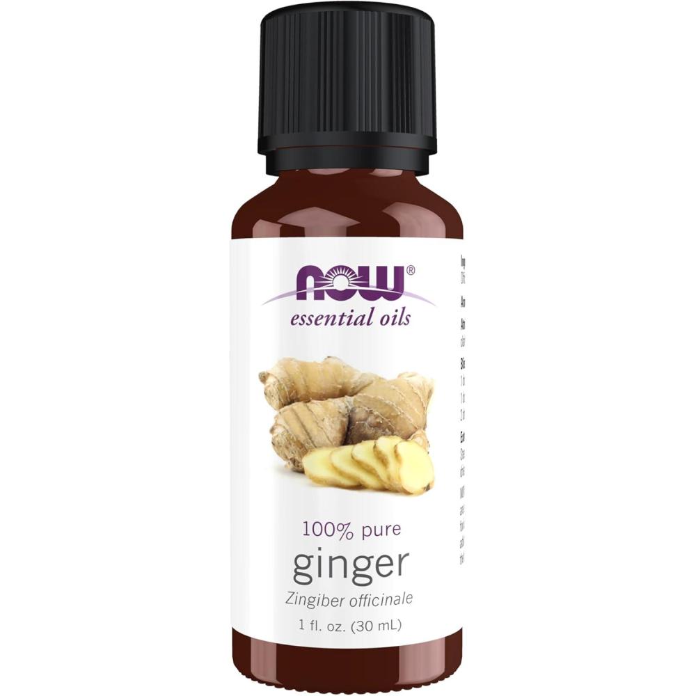 imageNOW Essential Oils Ginger Oil Spicy Aromatherapy Scent Steam Distilled 100 Pure Vegan Child Resistant Cap 1Ounce