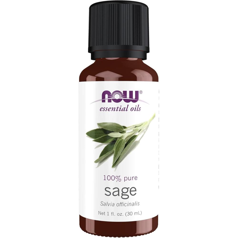 imageNOW Essential Oils Sage Oil Normalizing Aromatherapy Scent Steam Distilled 100 Pure Vegan Child Resistant Cap 1Ounce