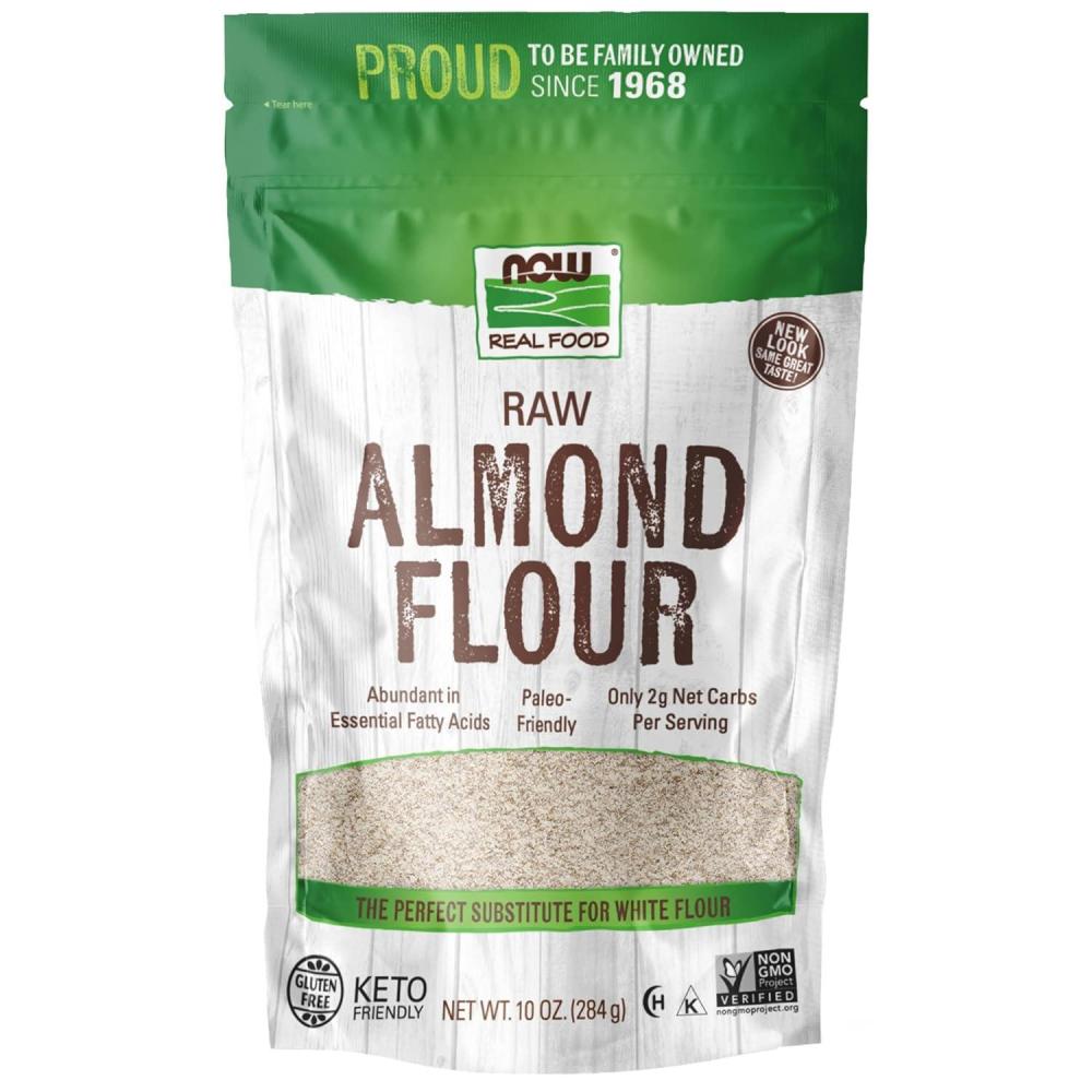 imageNOW Foods Almond Flour with Essential Fatty Acids 5 g Carbs per Serving 22Ounce Packaging May Vary10Ounce