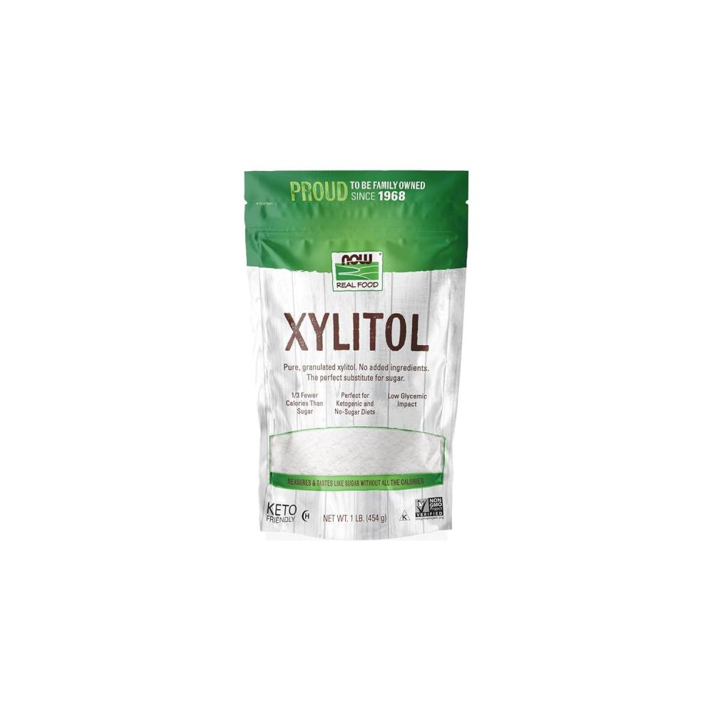 imageNOW Foods Xylitol Pure with No Added Ingredients KetoFriendly Low Glycemic Impact Low Calorie 1Pound Packaging May Vary16 Ounce Pack of 1