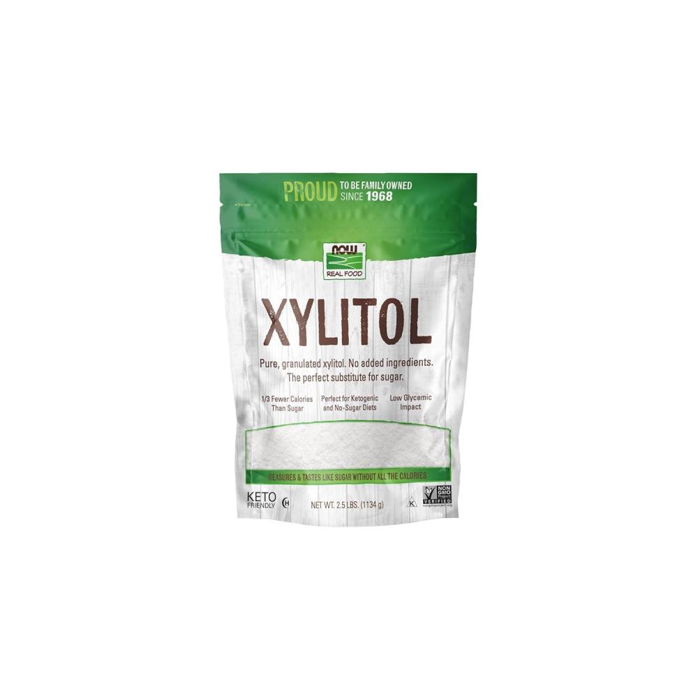 imageNOW Foods Xylitol Pure with No Added Ingredients KetoFriendly Low Glycemic Impact Low Calorie 1Pound Packaging May Vary40 Ounce Pack of 1