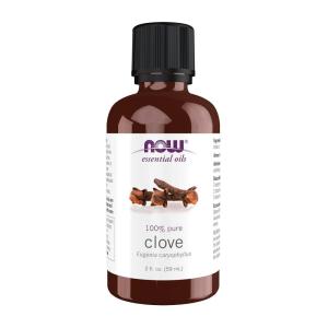NOW Essential Oils, Clove Oil, Balancing Aromatherapy Scent, Steam Distilled, 100% Pure, Vegan, Child Resistant Cap, 1-Ounce(2 Fl Oz (Pack of 1))