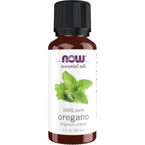 NOW Essential Oils, Oregano Oil, Comforting Aromatherapy Scent, Steam Distilled, 100% Pure, Vegan, Child Resistant Cap, 1-Ounce(1 Fl Oz (Pack of 1))