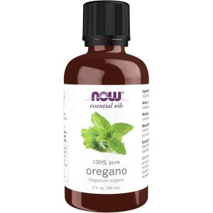 NOW Essential Oils, Oregano Oil, Comforting Aromatherapy Scent, Steam Distilled, 100% Pure, Vegan, Child Resistant Cap, 1-Ounce(2 Fl Oz (Pack of 1))