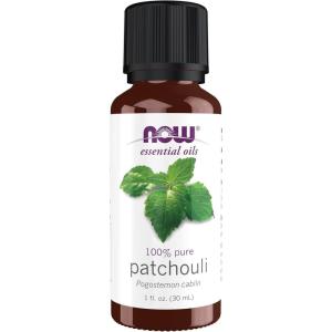 NOW Essential Oils, Patchouli Oil, Earthy Aromatherapy Scent, Steam Distilled, 100% Pure, Vegan, Child Resistant Cap, 1-Ounce(1 Fl Oz (Pack of 1))