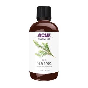 NOW Essential Oils, Tea Tree Oil, Cleansing Aromatherapy Scent, Steam Distilled, 100% Pure, Vegan, Child Resistant Cap, 1-Ounce(4 Fl Oz (Pack of 1))