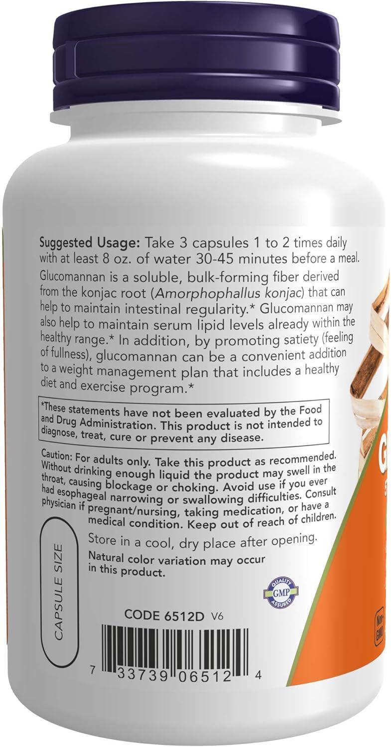imageNOW Foods Supplements GlucoFit with 18 Corosolic Acid Supports Glucose Metabolism 60 SoftgelsKonjac