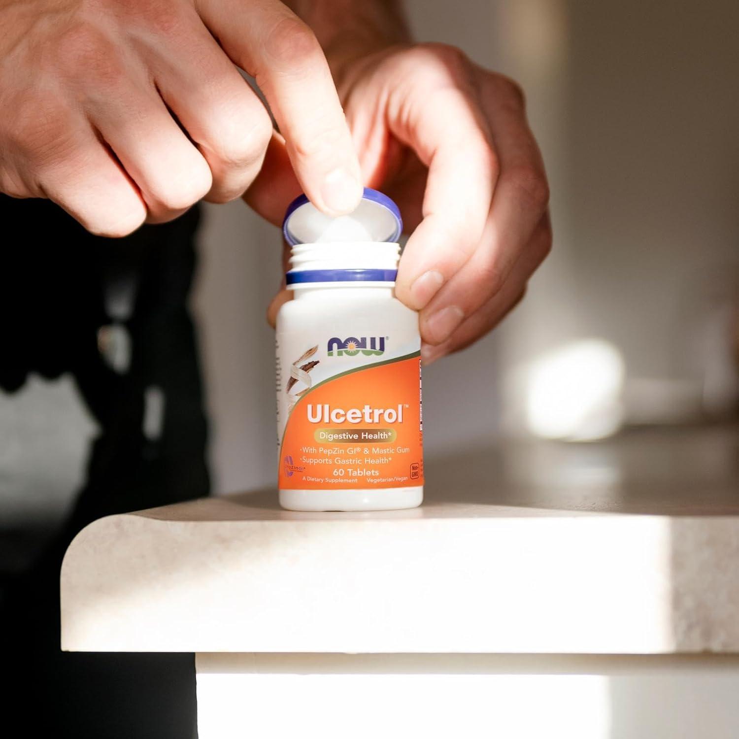imageNOW Foods Supplements Ulcetrol Digestive Health With PepZin GI amp Mastic Gum Supports Gastric Health 60 Tablets