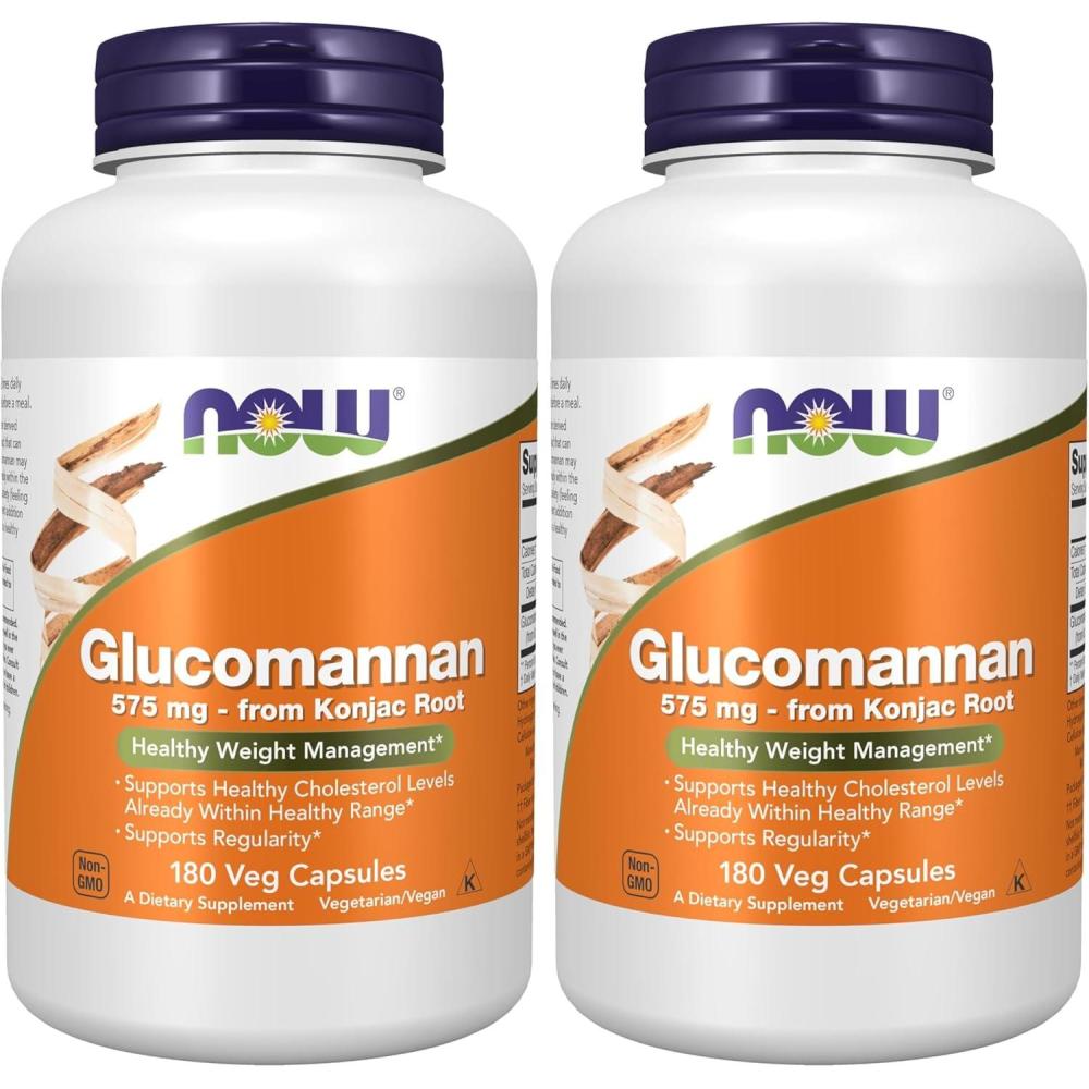 imageNOW Foods Supplements GlucoFit with 18 Corosolic Acid Supports Glucose Metabolism 60 SoftgelsKonjac