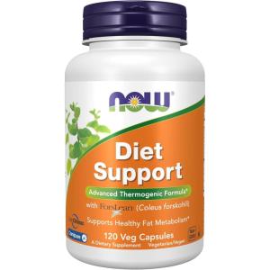 NOW Foods Supplements, Diet Support with ForsLean® (Coleus forskohlii), 120 Veg Capsules