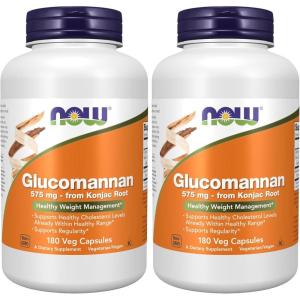 NOW Foods Supplements, GlucoFit® with 18% Corosolic Acid, Supports Glucose Metabolism*, 60 Softgels(Konjac)