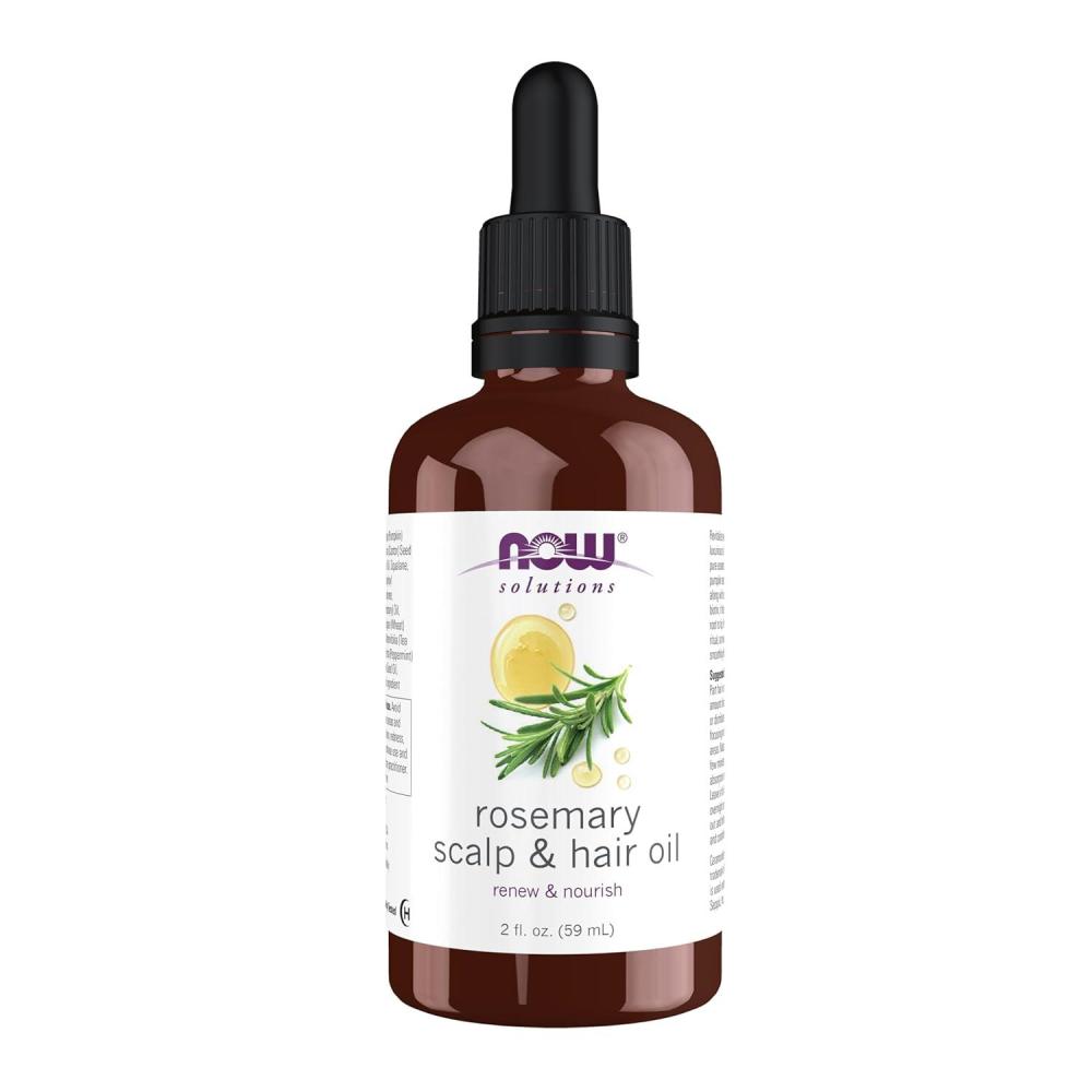 imageNOW Solutions Rosemary Scalp and Hair Oil with Biotin Pumpkin Seed and Argan Oils PreWash or LeaveIn Scalp Treatment 2 fl oz